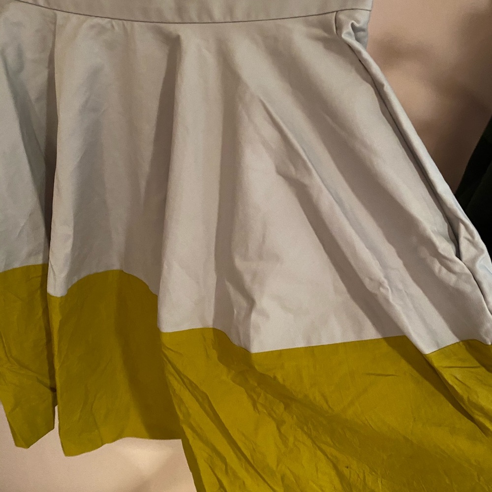 Cos Color Block Skirt Size 6 - image 3